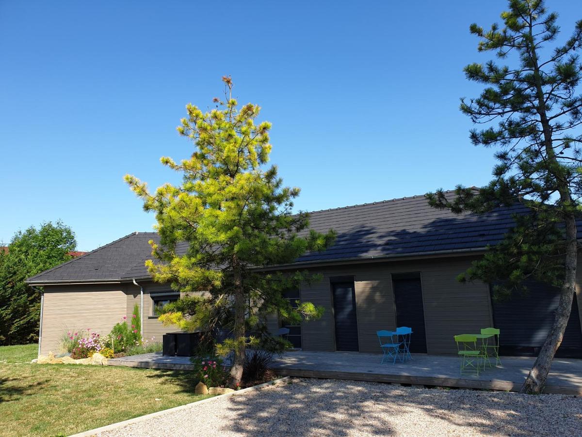 לינה וארוחת בוקר Laubressel Cosy Wood House מראה חיצוני תמונה