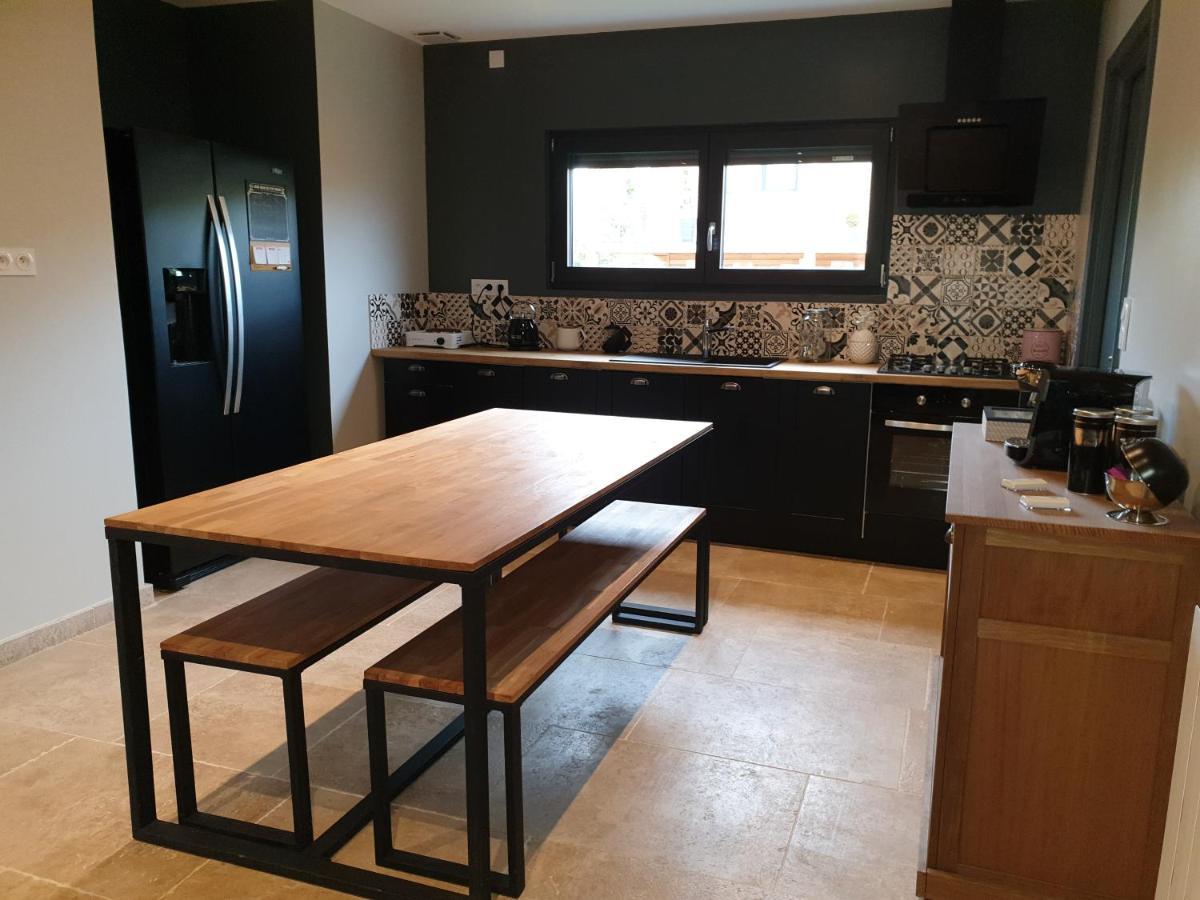 לינה וארוחת בוקר Laubressel Cosy Wood House מראה חיצוני תמונה
